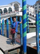 Alberto near Rialto Bridge