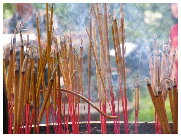 Burning Incenses