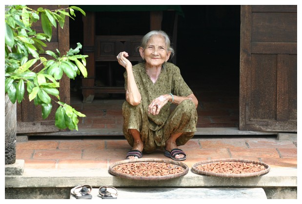 Old Woman in Mekong Delta