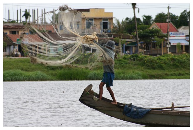 Fisherman at Perfume River