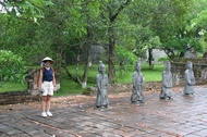 Mandarins in Tu Duc Tomb