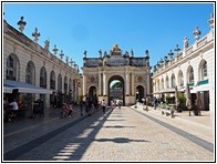 The Arc de Triomphe