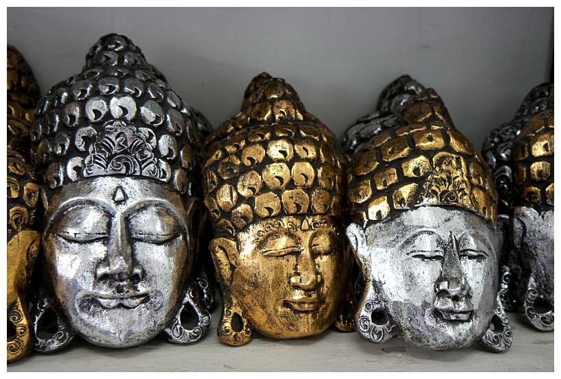 Budhas in Wood