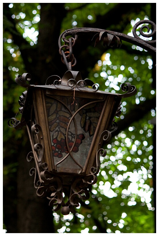 Painted Streetlamp
