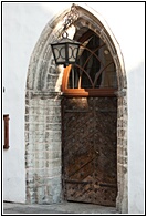 Streetlamp over Door