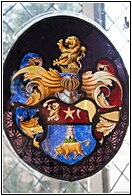 Antique Stained-Glass Window