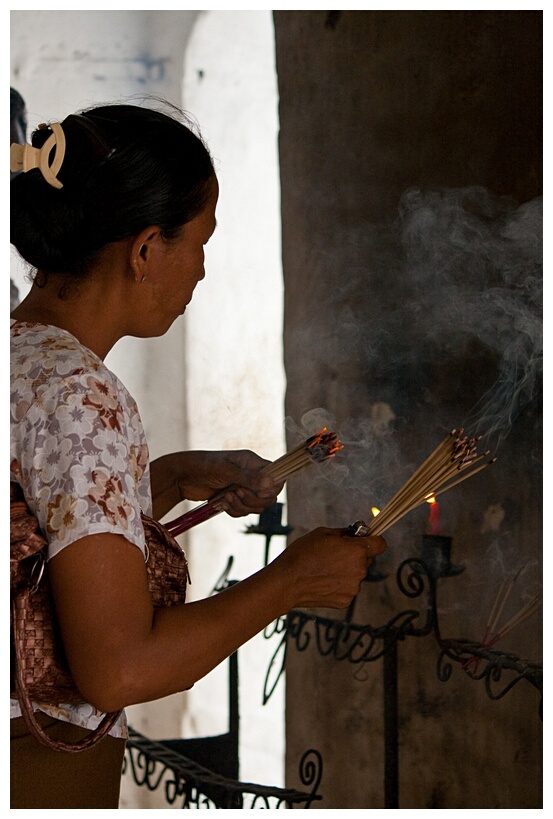 Burning Incense