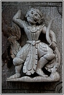 Teak Wood Carving