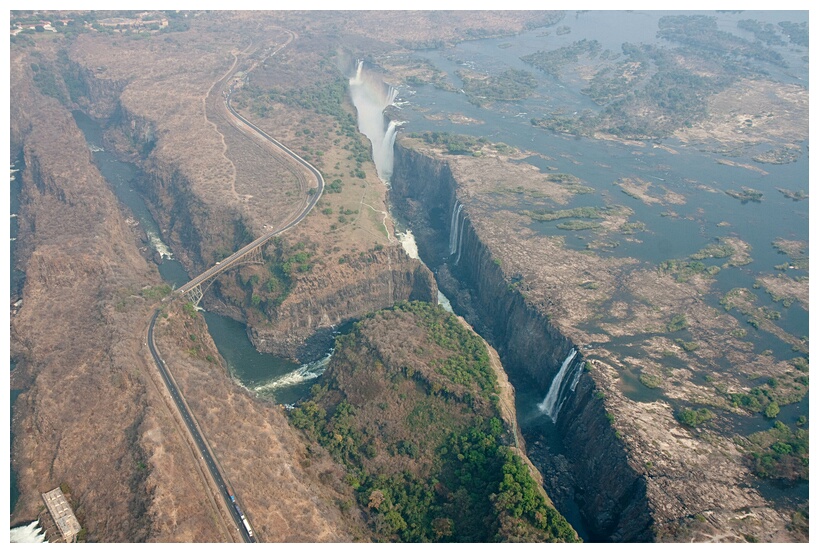 Victoria Falls from Air