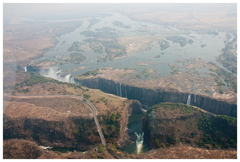 Victoria Falls from Air