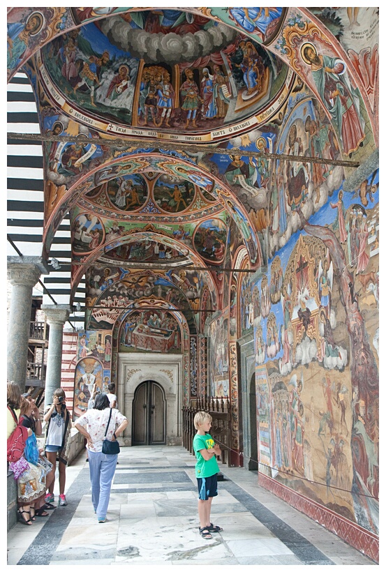 Rila Monastery's Frescoes