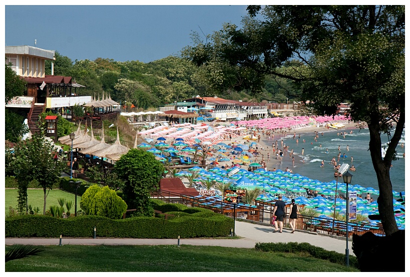 Sozopol Crowded Beach