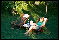 Resting in the Garden