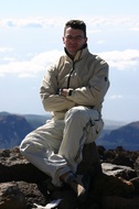 Posing on Teide