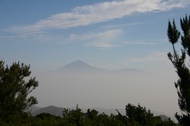 Teide view from Garajonay