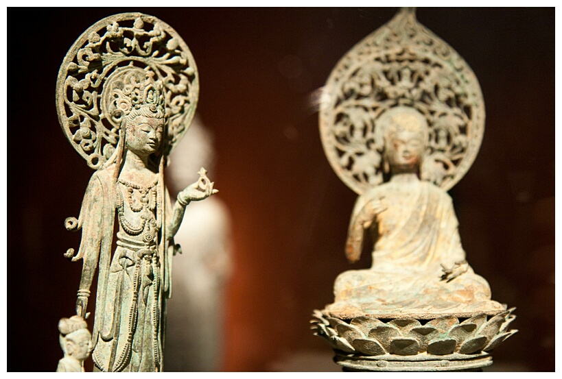 Stone Buddha Statues
