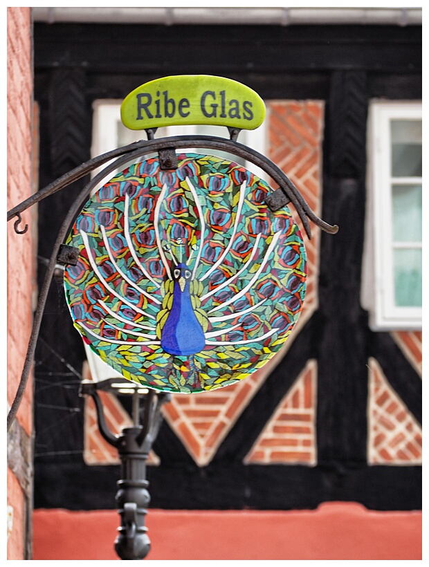 Ribe Glas Sign