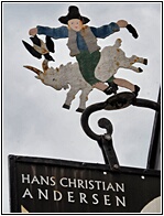 H.C. Andersen Sign