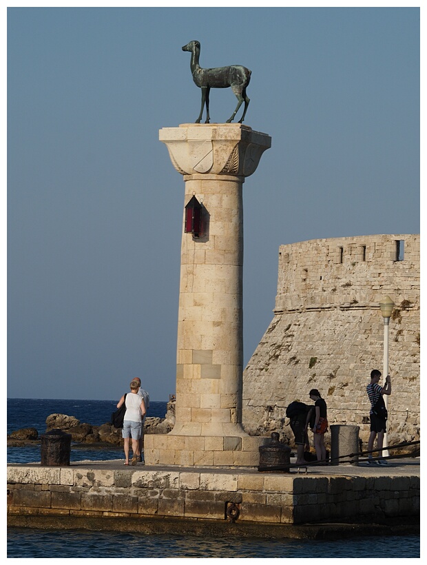 Mandraki Harbour
