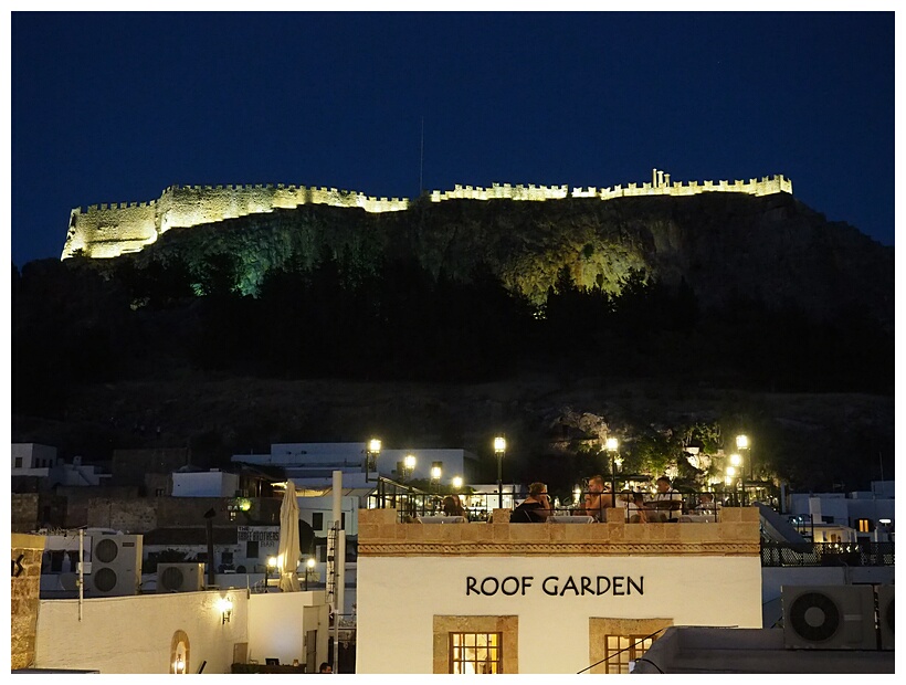 Lindos at Night