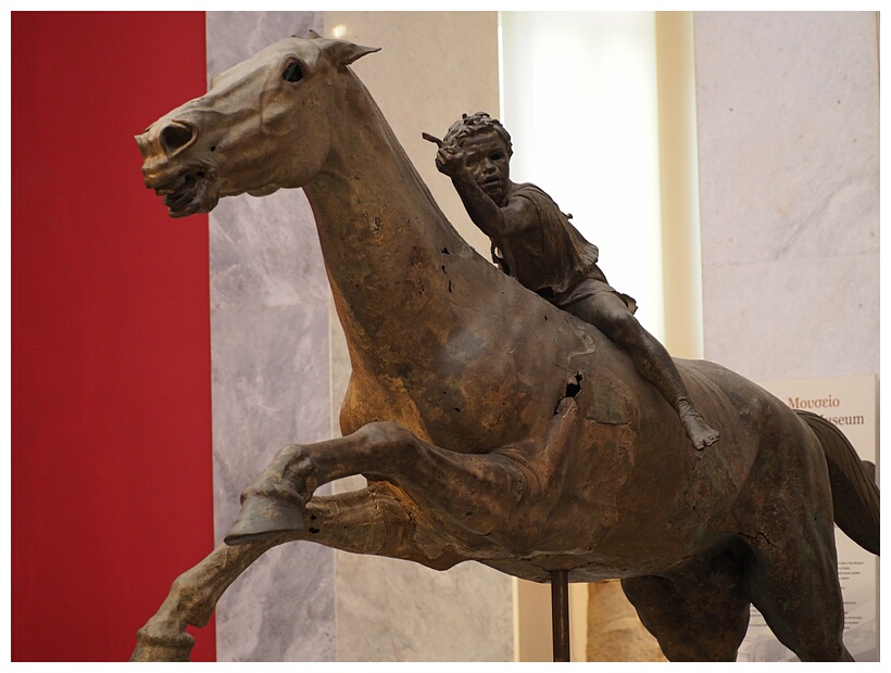 Horse with the Little Jockey