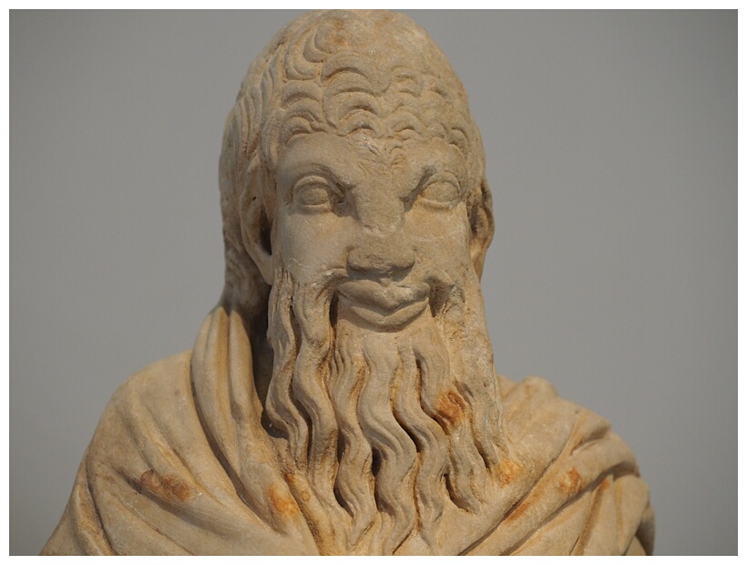 Marble Statue of Pan