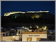 Lindos at Night