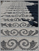 Pebbled Stairs