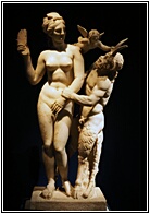 Aphrodite, Pan and Eros