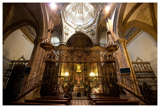 Interior de la Iglesia de Guadalupe