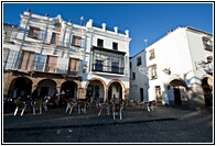 Terrazas en la Plaza Grande