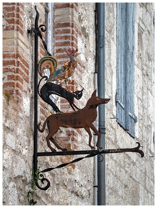 Iron Wrought Sign