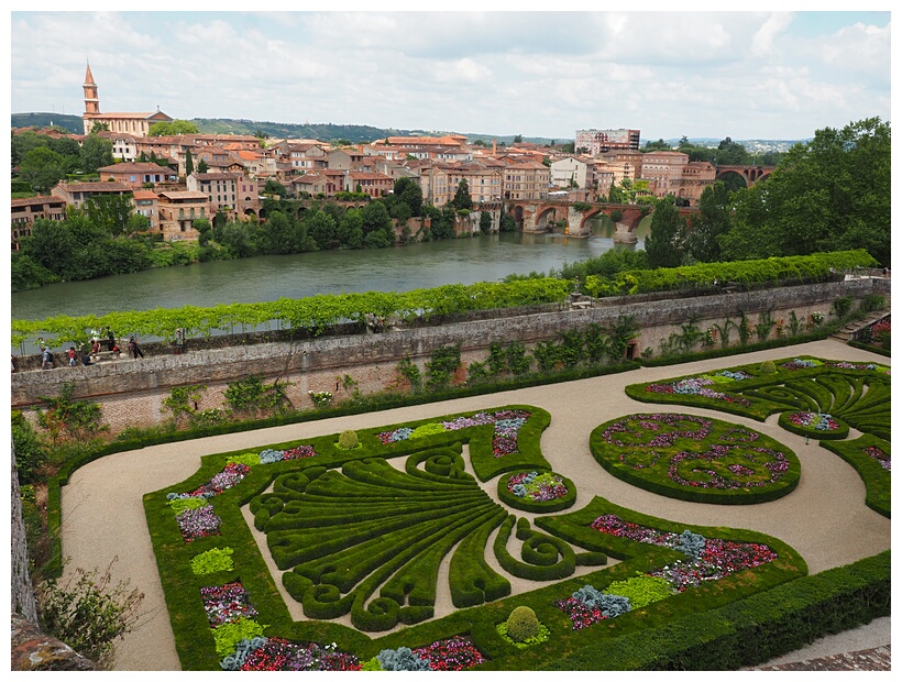 Gardens and River