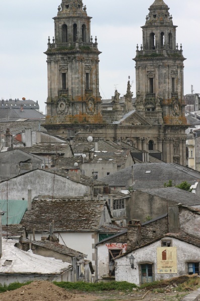 View of Lugo from its Walls