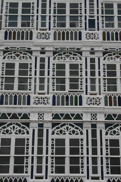 Famous windows of La Corua