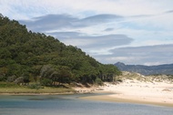 Lagoon in Isles Cies 