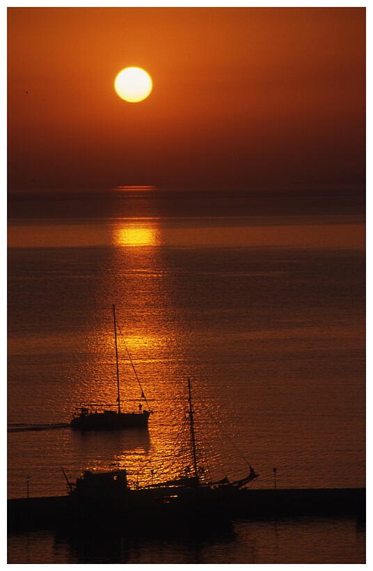 Sunset at Mykonos