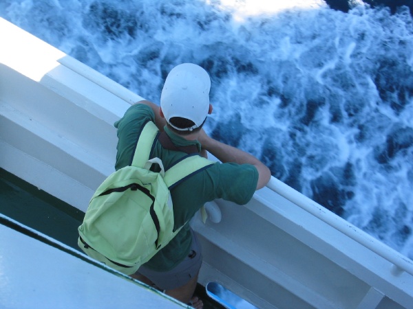 Sailing to Delos