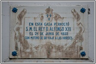 Recuerdo de Alfonso XIII
