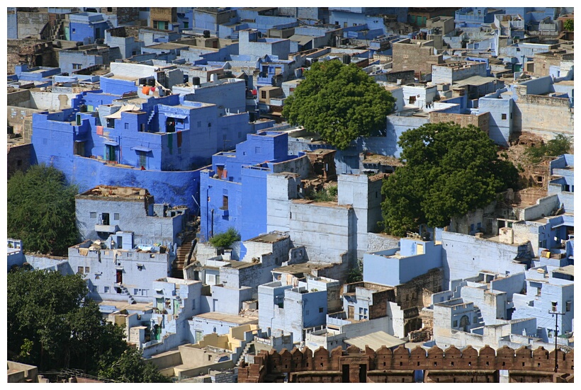 Blue city