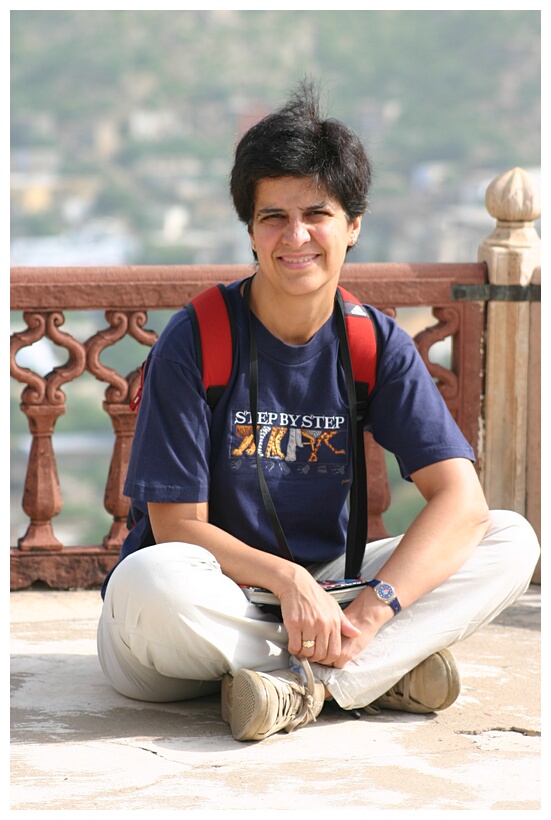 At Amber Fort