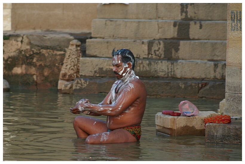 Taking Bath