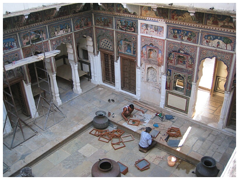 Restoring the haveli