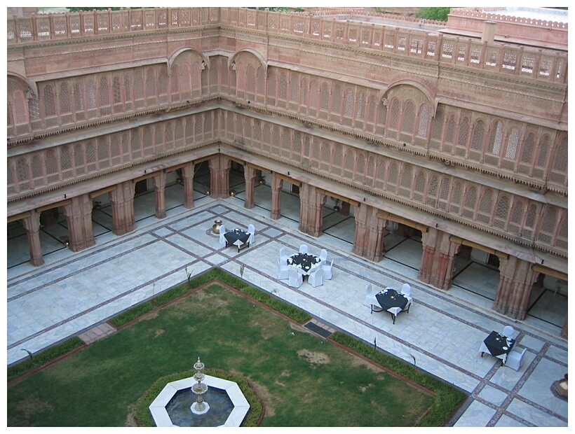 Courtyard hotel