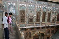 Visiting a haveli