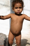 Naked baby