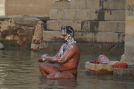 Taking Bath