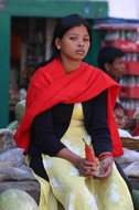 Woman in Kathmandu