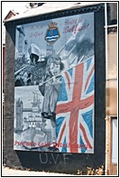 HMS Belfast Mural