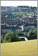Bogside from Derry Walls